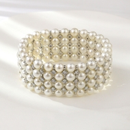 Picture of Great shell pearl Gold Plated Fashion Bracelet