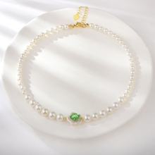 Show details for Classic Copper or Brass Short Statement Necklace of Original Design