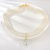 Picture of Fast Selling White Gold Plated Short Statement Necklace from Editor Picks