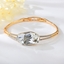 Show details for Zinc Alloy White Fashion Bangle with Full Guarantee