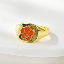 Show details for Dubai Enamel Adjustable Ring with Speedy Delivery
