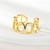 Picture of Recommended Gold Plated Copper or Brass Adjustable Ring from Trust-worthy Supplier