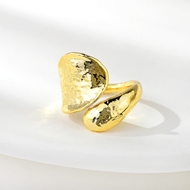 Show details for Great Value Gold Plated Dubai Adjustable Ring with Member Discount