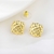 Picture of Copper or Brass Dubai Big Stud Earrings at Great Low Price