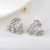Picture of Great Value Gold Plated Dubai Big Stud Earrings with Member Discount