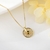 Picture of Delicate Swarovski Element Gold Plated Pendant Necklace