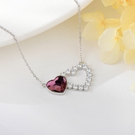 Show details for Origninal Small Swarovski Element Pendant Necklace