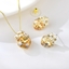 Show details for Distinctive Gold Plated Zinc Alloy 2 Piece Jewelry Set of Original Design