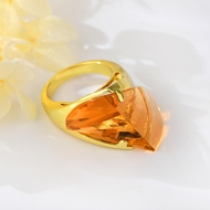 Picture of Geometric Artificial Crystal Ring For Your Occasions