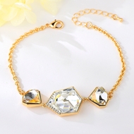 Show details for Featured White Zinc Alloy Fashion Bracelet with Full Guarantee