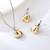 Picture of Zinc Alloy Platinum Plated 2 Piece Jewelry Set at Great Low Price