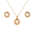 Picture of Fast Selling White Rose Gold Plated 2 Piece Jewelry Set For Your Occasions