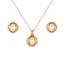 Show details for Fast Selling White Rose Gold Plated 2 Piece Jewelry Set For Your Occasions