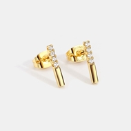 Picture of Cubic Zirconia Copper or Brass Earrings with Unbeatable Quality