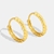 Picture of Copper or Brass Gold Plated Earrings at Unbeatable Price