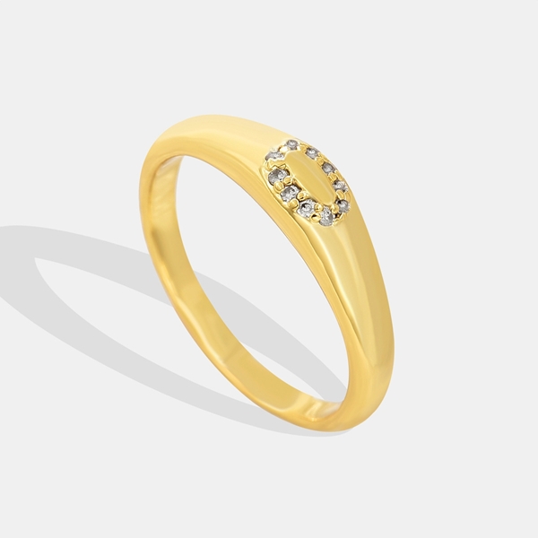 Picture of Delicate Cubic Zirconia Ring Online