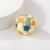 Picture of Sparkly Zinc Alloy Enamel Fashion Ring