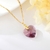Picture of Love & Heart Swarovski Element Pendant Necklace with Worldwide Shipping