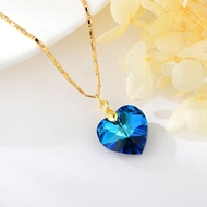 Show details for Featured Platinum Plated Medium Pendant Necklace with Full Guarantee