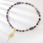 Show details for Hypoallergenic Gold Plated White Pendant Necklace with Easy Return