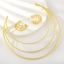 Show details for Unusual Dubai Copper or Brass 2 Piece Jewelry Set