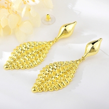 Show details for Good Medium Gold Plated Dangle Earrings