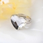 Show details for Distinctive White Love & Heart Fashion Ring with Low MOQ