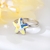 Picture of Star Small Adjustable Ring with 3~7 Day Delivery
