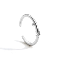 Picture of Popular Cubic Zirconia Star Adjustable Ring