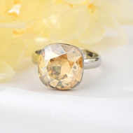 Show details for Zinc Alloy Orange Adjustable Ring at Super Low Price