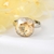 Picture of Zinc Alloy Orange Adjustable Ring at Super Low Price