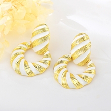 Show details for Great Value White Gold Plated Dangle Earrings with Full Guarantee