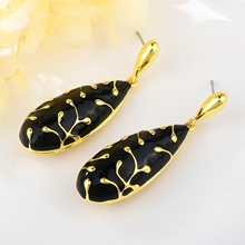 Show details for Fast Selling Black Zinc Alloy Dangle Earrings from Editor Picks
