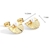 Picture of Hypoallergenic Gold Plated Small Stud Earrings As a Gift