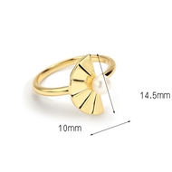 Picture of Copper or Brass Delicate Fashion Ring with Unbeatable Quality