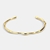 Picture of Designer Gold Plated Delicate Cuff Bangle with No-Risk Return