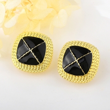 Show details for Classic Gold Plated Stud Earrings with 3~7 Day Delivery
