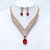 Picture of Copper or Brass Cubic Zirconia 2 Piece Jewelry Set at Unbeatable Price