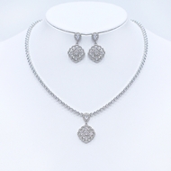 Show details for Funky Medium Cubic Zirconia 2 Piece Jewelry Set