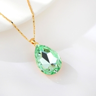 Show details for Affordable Zinc Alloy Swarovski Element Pendant Necklace from Trust-worthy Supplier