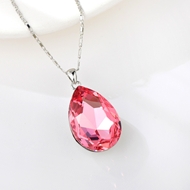 Show details for Platinum Plated Zinc Alloy Pendant Necklace From Reliable Factory
