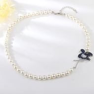 Show details for Classic Artificial Crystal Pendant Necklace at Unbeatable Price