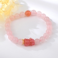 Show details for Filigree Medium Pink Fashion Bracelet