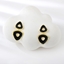 Show details for Unusual Small Copper or Brass Dangle Earrings