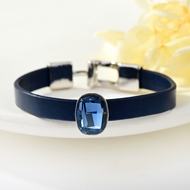Show details for Small Swarovski Element Fashion Bangle with Beautiful Craftmanship