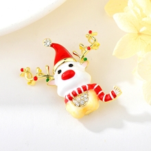 Show details for Unusual Small Copper or Brass Brooche