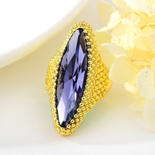 Show details for Hot Selling Purple Big Fashion Ring from Certified Factory