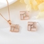 Show details for Classic Opal 2 Piece Jewelry Set in Flattering Style