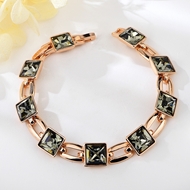 Show details for Classic and fashionable imitation crystal alloy bracelet Show details for Classic and fashionable imitation crystal alloy bracelet
