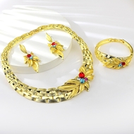 Show details for Top Artificial Crystal Dubai 3 Piece Jewelry Set Show details for Top Artificial Crystal Dubai 3 Piece Jewelry Set